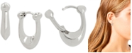 COACH Signature C Huggie Hoop Earrings